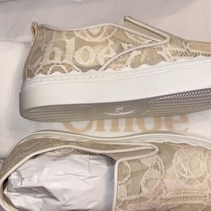 Chloe shoes NIB Slip On , Mild Beige sz 36
